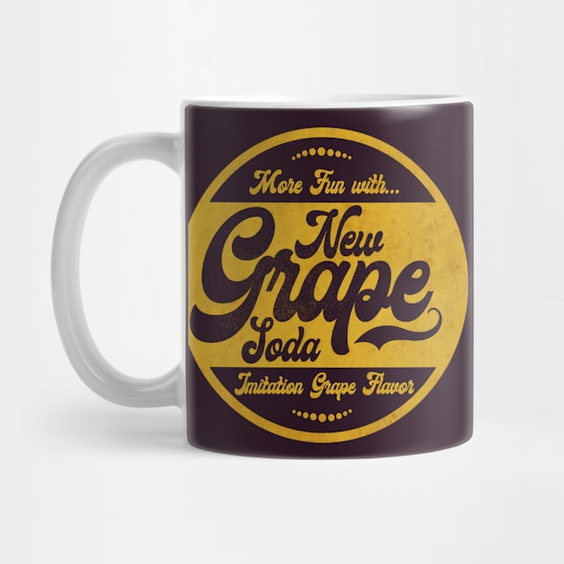 Vintage Grape Flavor Soda by CTShirts